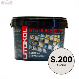 Фуга для плитки Litokol Starlike Evo S.200 Avorio (2.5 кг)
